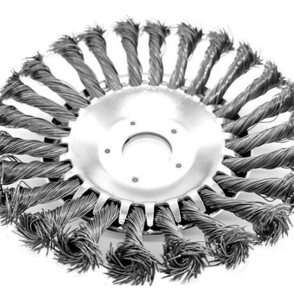 Silver Derusting Weeding Wheel - Picture 3 of 3